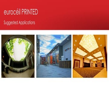 Euroceil Stretch Ceiling - Corporate Presentation | PPTX