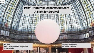 Printemps Business Case Study