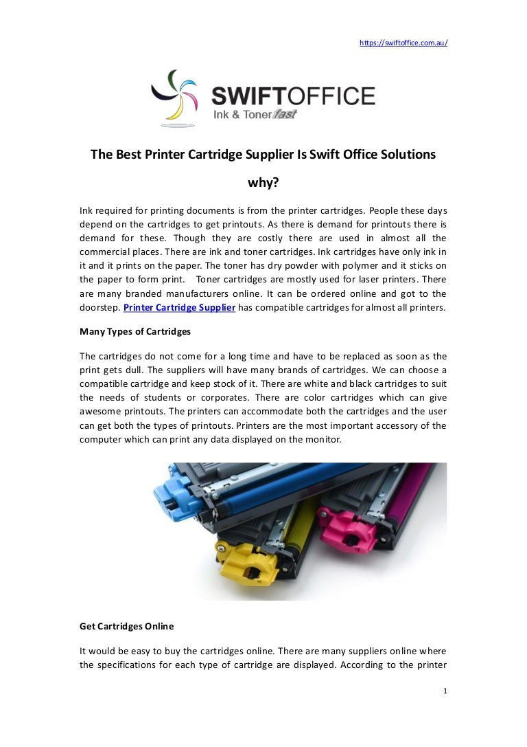 online printer ink suppliers