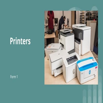 printer and its types in computer fundamentals.. | PPTX