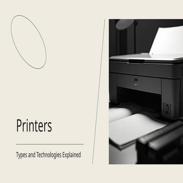 Comprehensive Guide to Printer Types, Technologies, and Selection ...