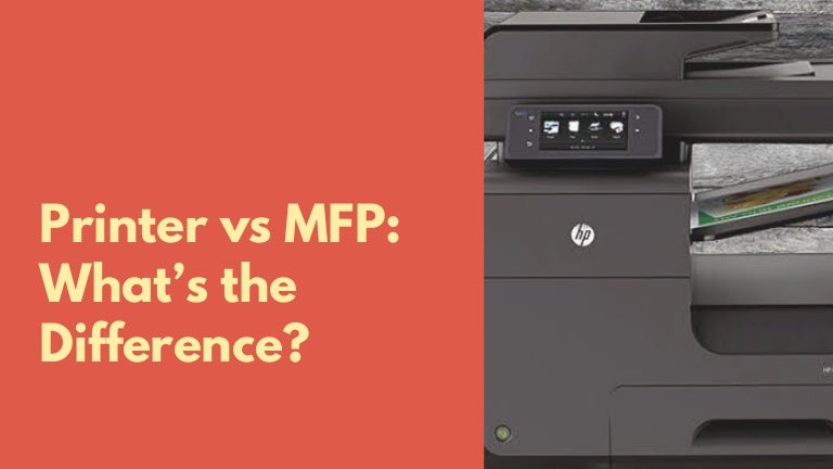 single function and multifunction printer