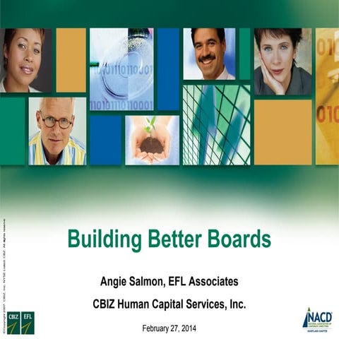 Building Better Board of Directors