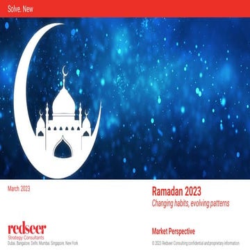 Ramadan 2023~ Changing habits, evolving patters!
