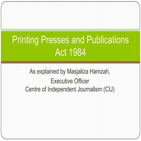 What do the PPPA amendments mean? | PPTX