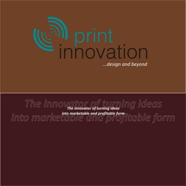 Print Innovation Profile