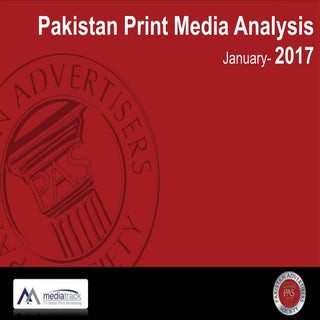 Print media analysis January 2017 