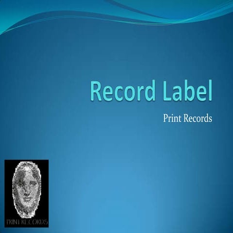 A2 task 5 record labels | PPTX