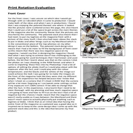 Magazine Creation | PPTX