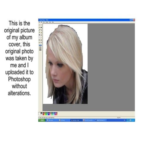 Step by step guide to my album cover