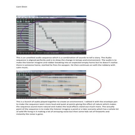 Print screens and anotations