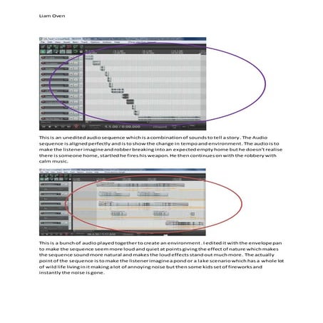 Print screens and anotations