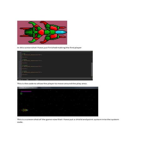 Printscreens for games