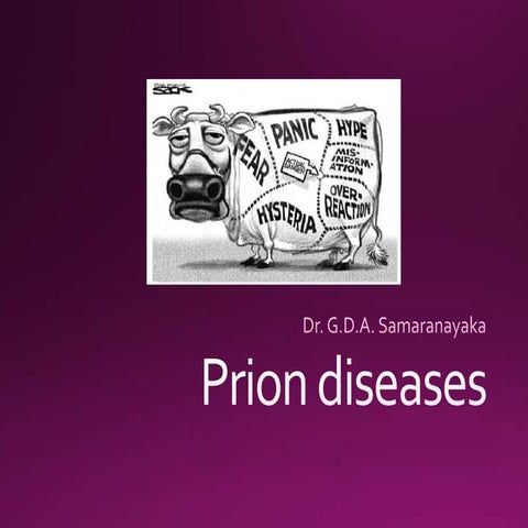 Prion diseases | PPTX