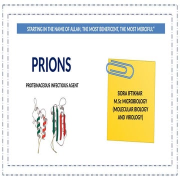 Prions | PPTX