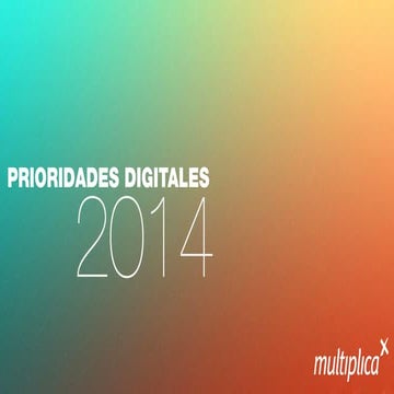 Prioridades digitales 2014
