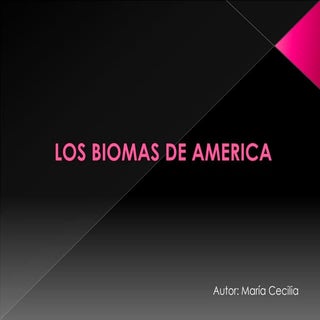 Biomas de América
