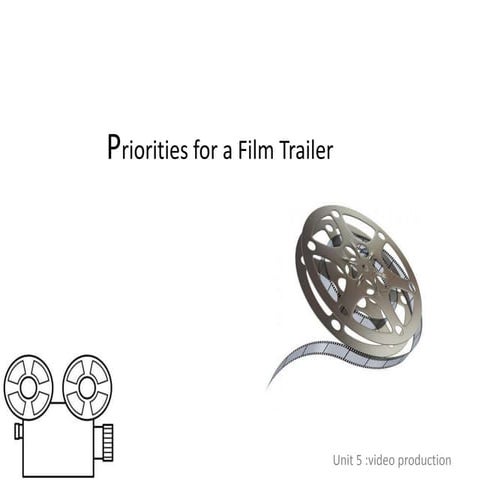 Title sequence vs trailer | PPTX