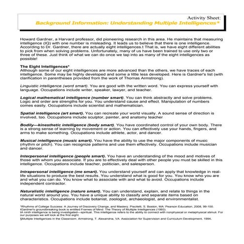 Prioritize your intelligences denise hawkes