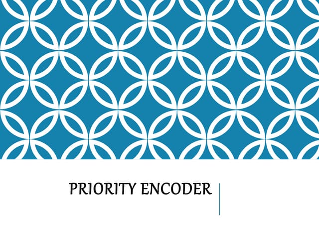 Priority Encoder