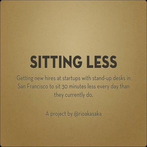 How to Improve your Health By Sitting Less | PDF