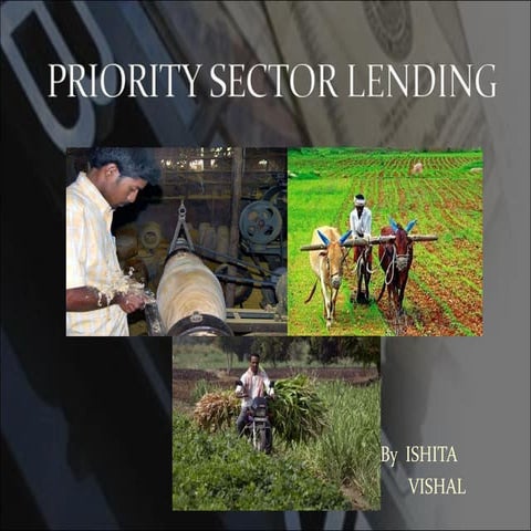 Priority sector lending