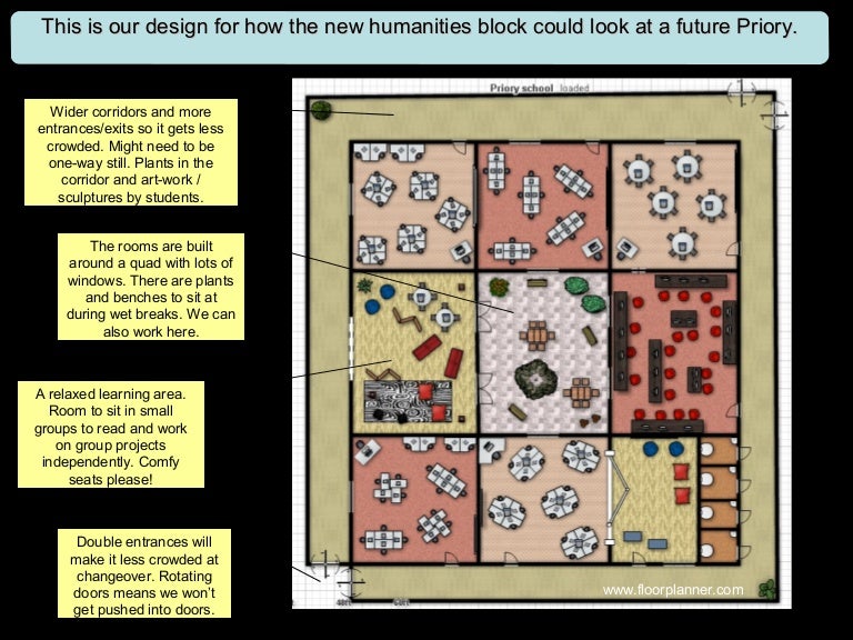 Priory School Floorplanner