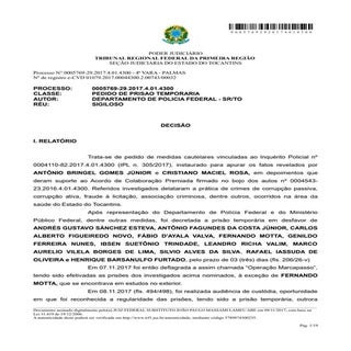 Justiça decreta prisão preventiva d...