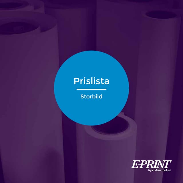 Prislista e print-storbild