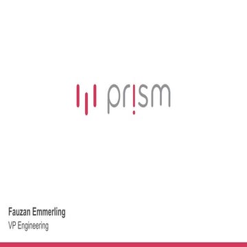 "Prismapp Product Demo And Behind The Scenes" by Fauzan Emmerling (Prism)