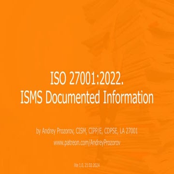 pr ISMS Documented Information (lite).pdf
