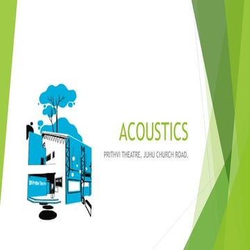 Prithvi theatre, juhu - ACOUSTICS - AUDITORIUM - MUMBAI