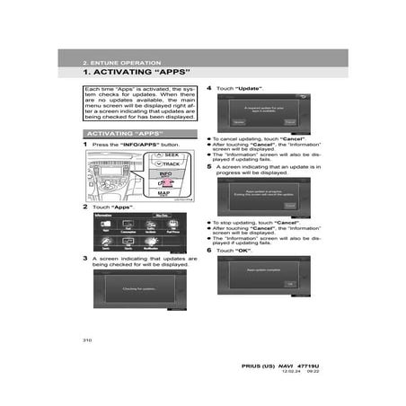 Entune in the 2012 Toyota Prius