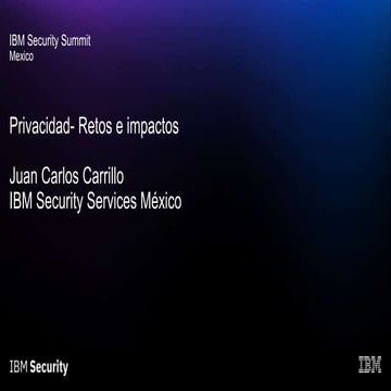 Webinar: Privacidad y Comercio Electrónico