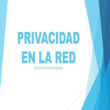 Privacidad en la red