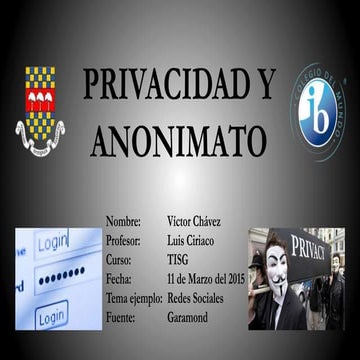 Privacidad 