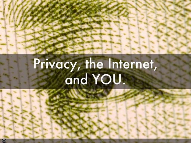Privacy, the Internet, and You!