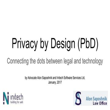 Privacy by design for peerlyst meetup
