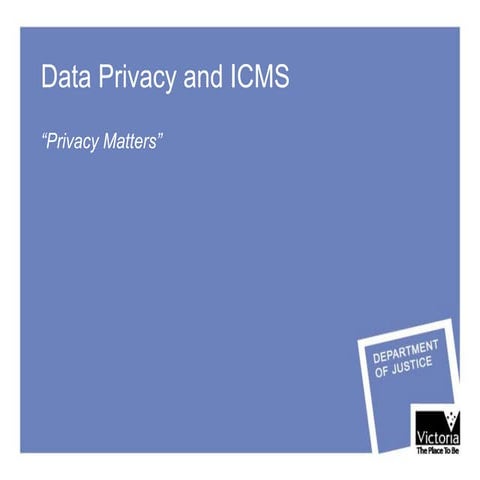 Privacy icms (handouts)