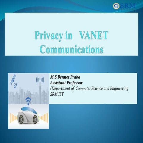 Privacy in vanet communications