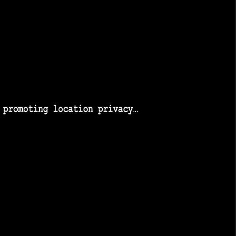 Promoting location privacy… one lie at a time