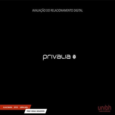 Avaliação do Relacionamento Digital | Privalia
