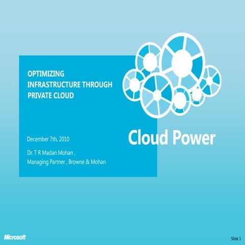 Private cloud | PPTX