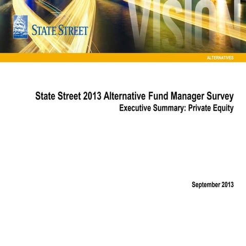 The Next Alternative: Private Equity Asset Class Summary