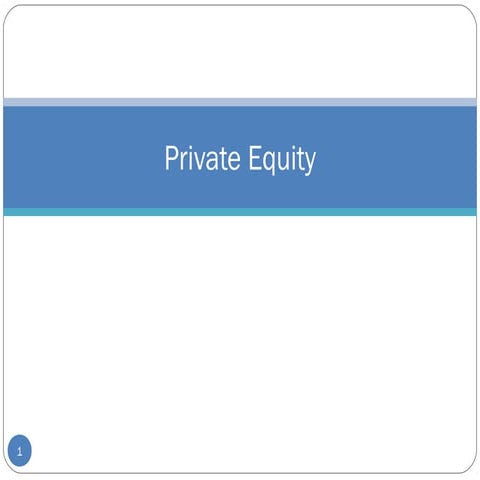 Private equity