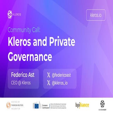 Private Governance: How Decentralized Mechanisms Can Regulate the Crypto Economy