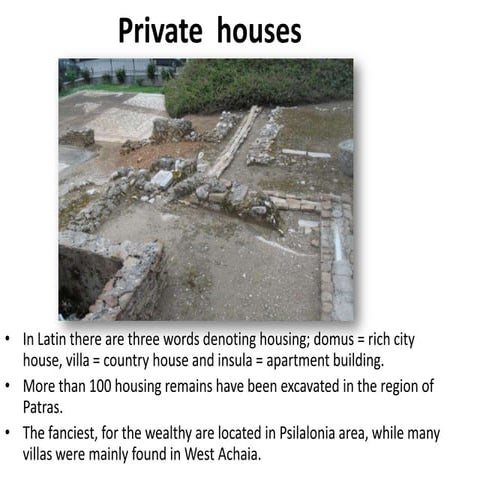 Private houses en