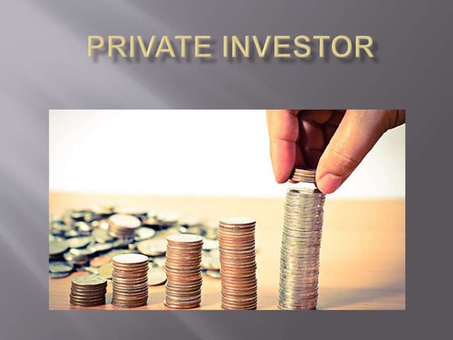 Journey of a Private Investor - Martin Priest