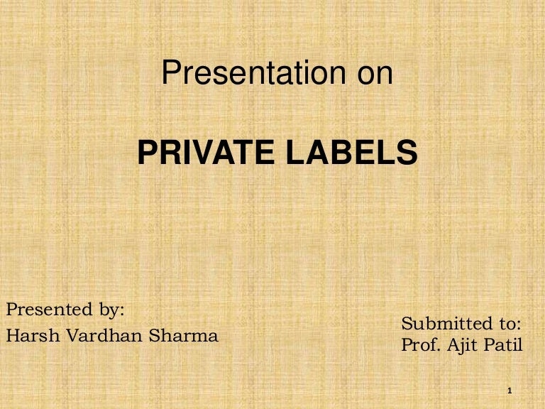 Private Label