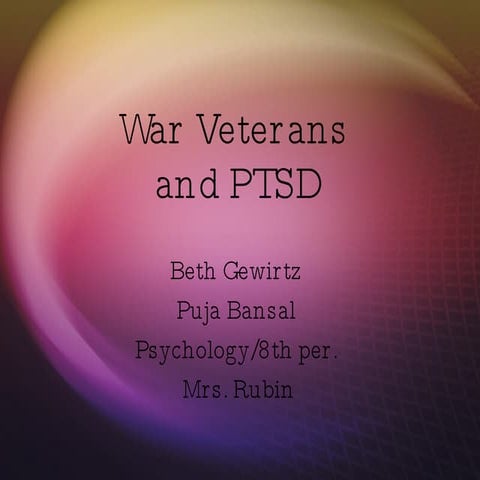 iraq ptsd slideshow
